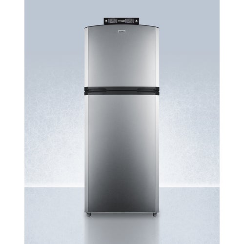 Summit BKRF14SS  26 Inch Stainless Steel Freestanding Counter Depth Top Freezer Refrigerator