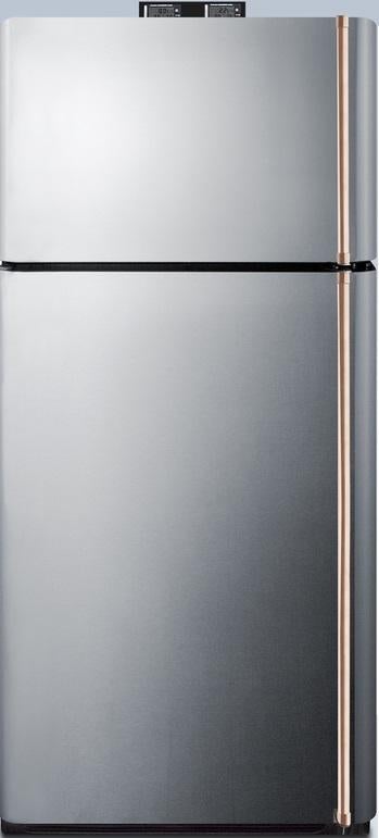 Summit BKRF18PLCPLHD 30 Inch Freestanding Top Freezer Refrigerator
