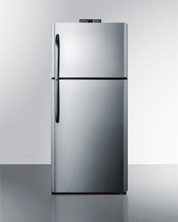 Summit Crosley 20.4 Cu. Ft. Stainless Steel Top Freezer Refrigerator