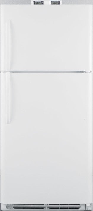 Summit 30" 20.4 cu. ft. White Top Freezer Refrigerator