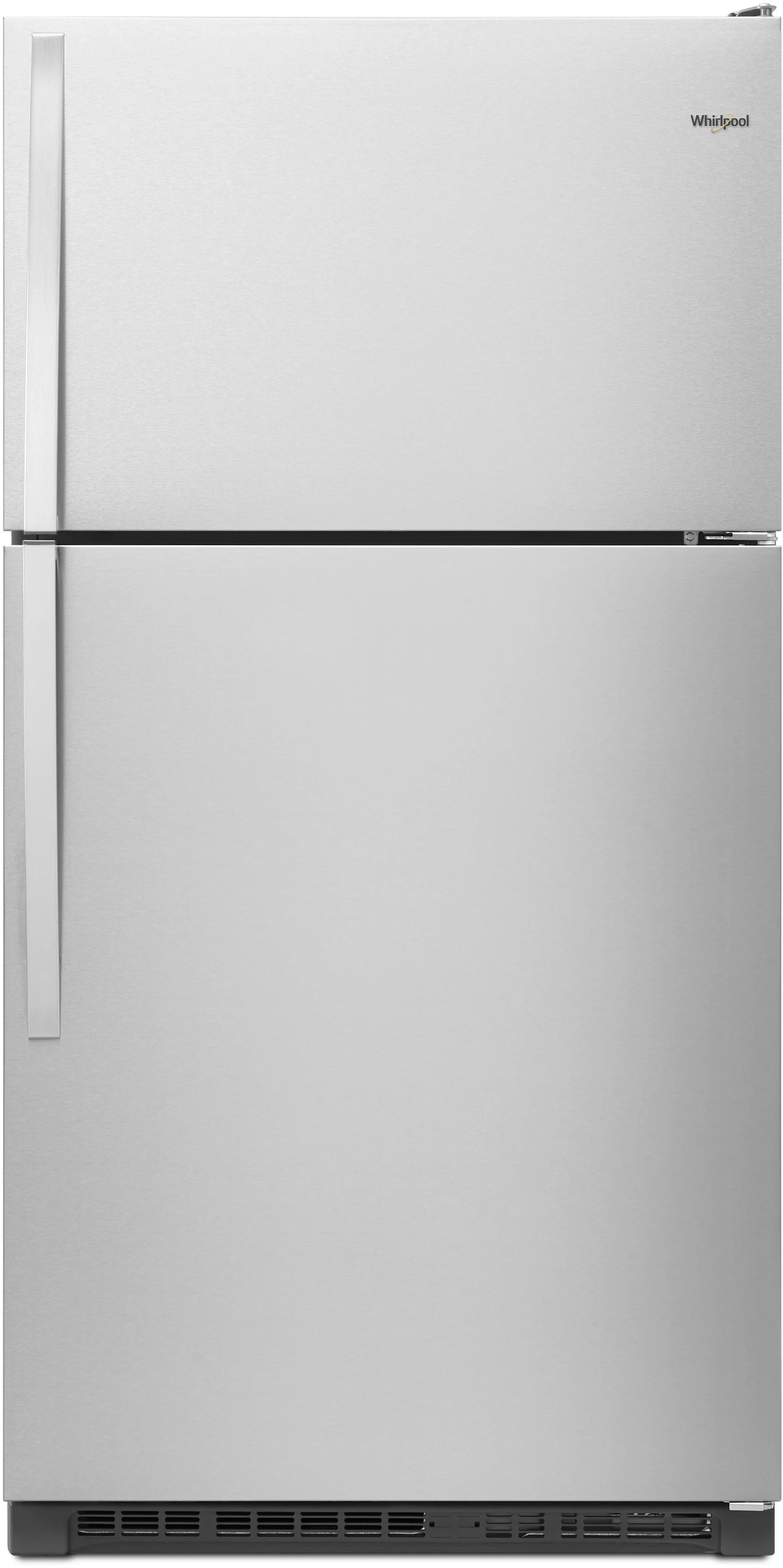 Whirlpool 33" 20.5 cu. ft. Fingerprint-Resistant Stainless Steel Top Freezer Refrigerator