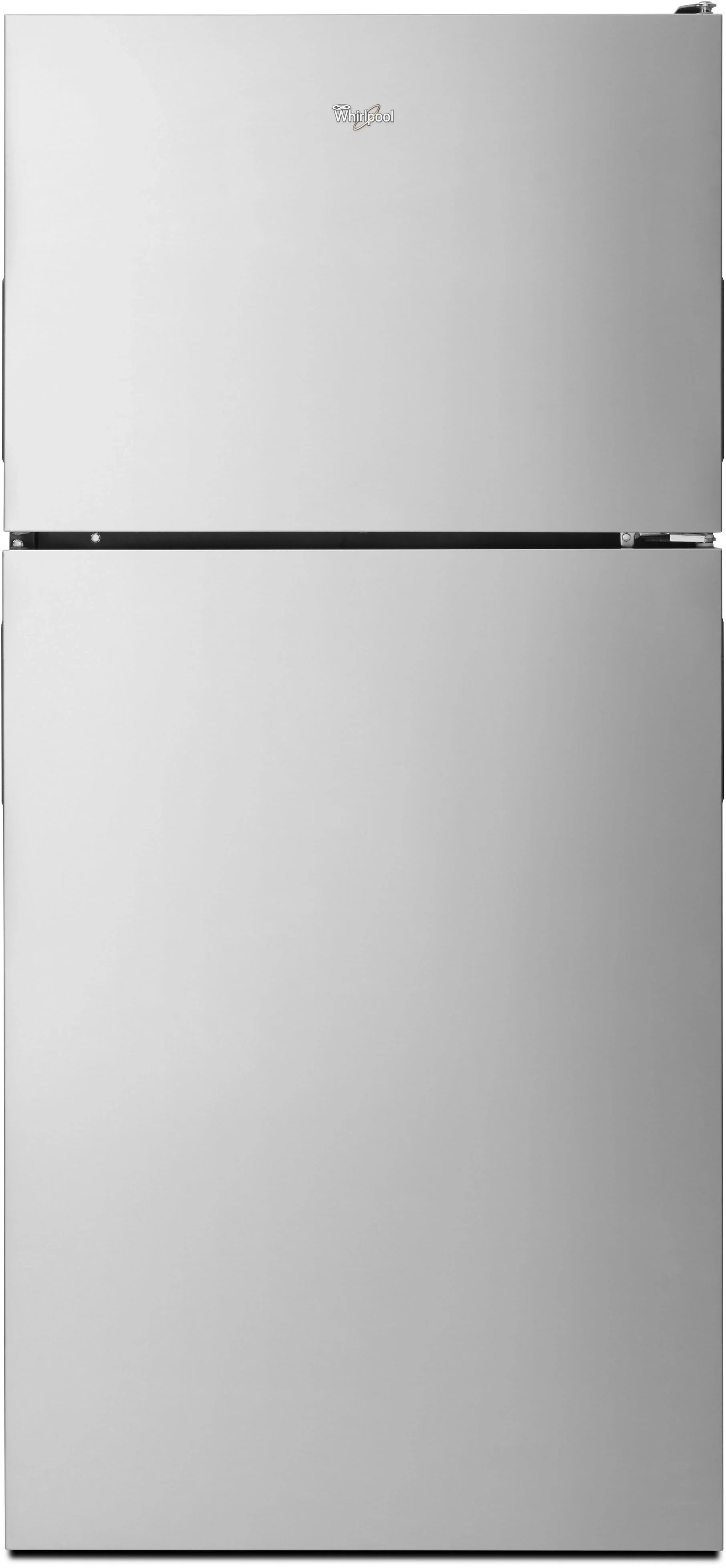 Whirlpool 30" 18.0 cu. ft. Stainless Steel Top Freezer Refrigerator - Energy Star