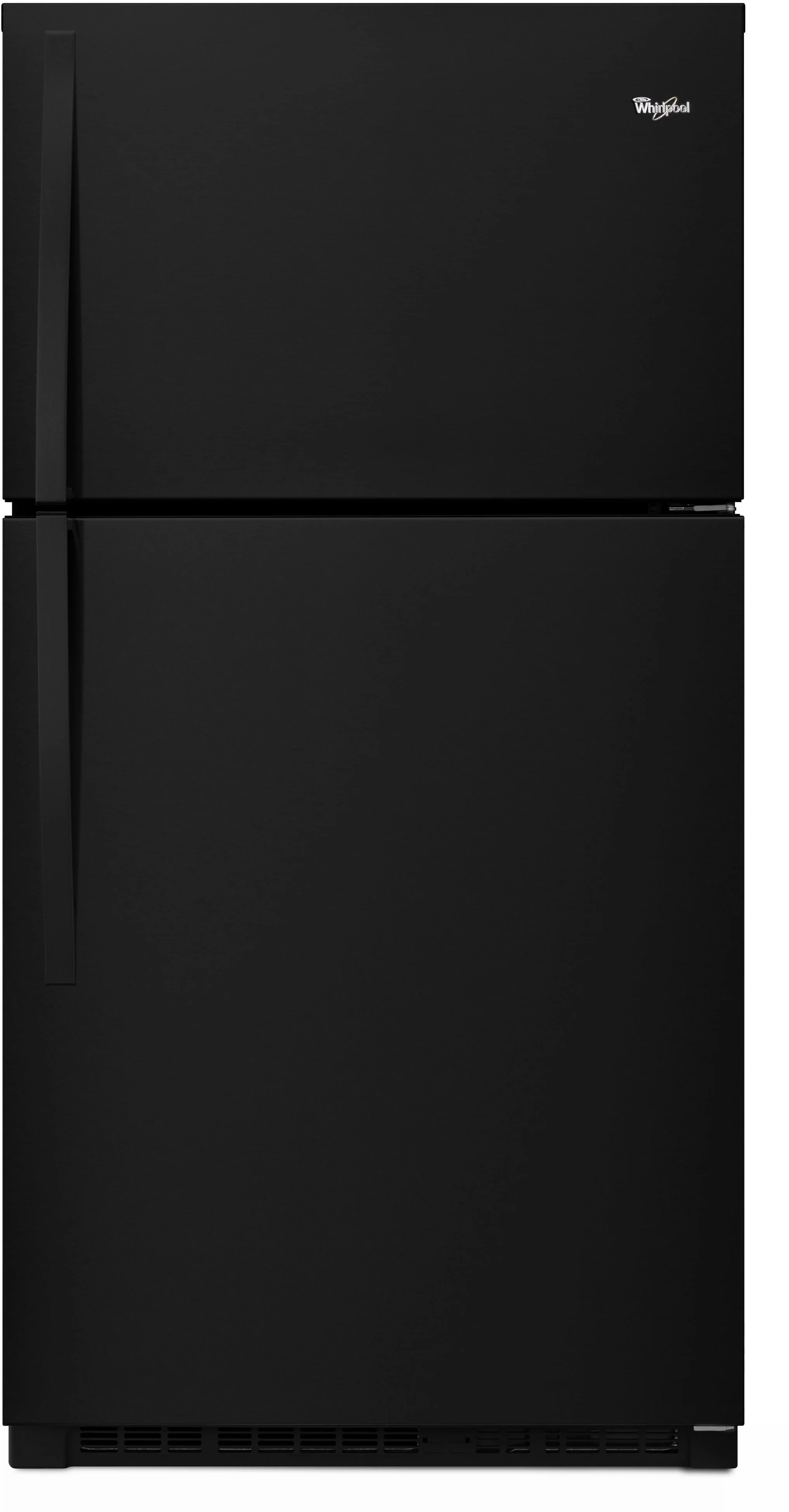 Whirlpool 33" 21.3 cu. ft. Black Top Freezer Refrigerator