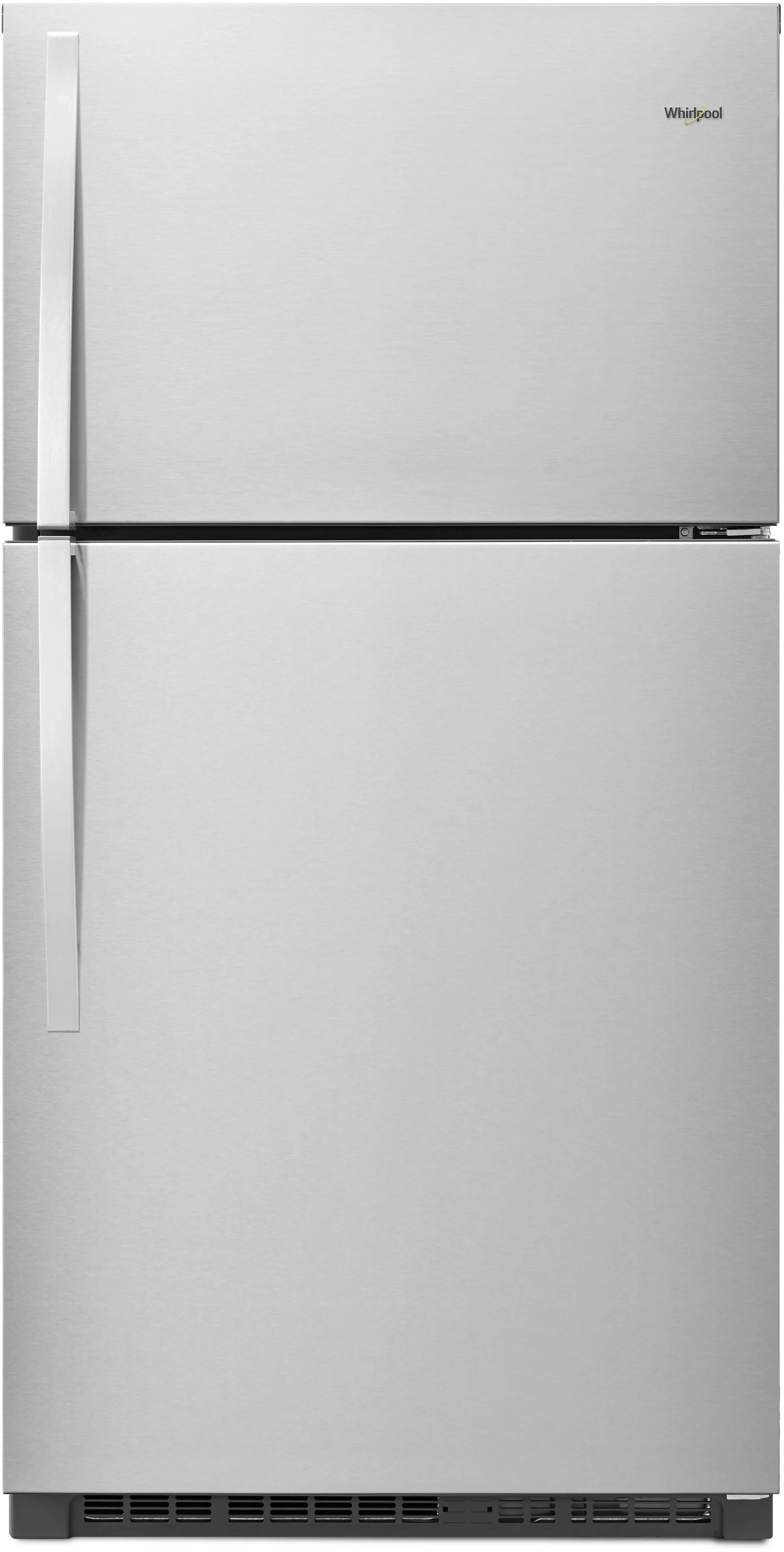 Whirlpool 33" 21.3 cu. ft. Stainless Steel Fingerprint-Resistant Top Freezer Refrigerator - Energy Star