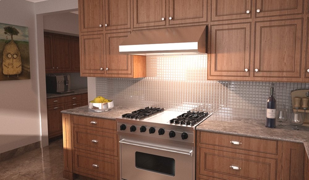 Faber MAES3610SS600B 36 Inch Under Cabinet Convertible Hood