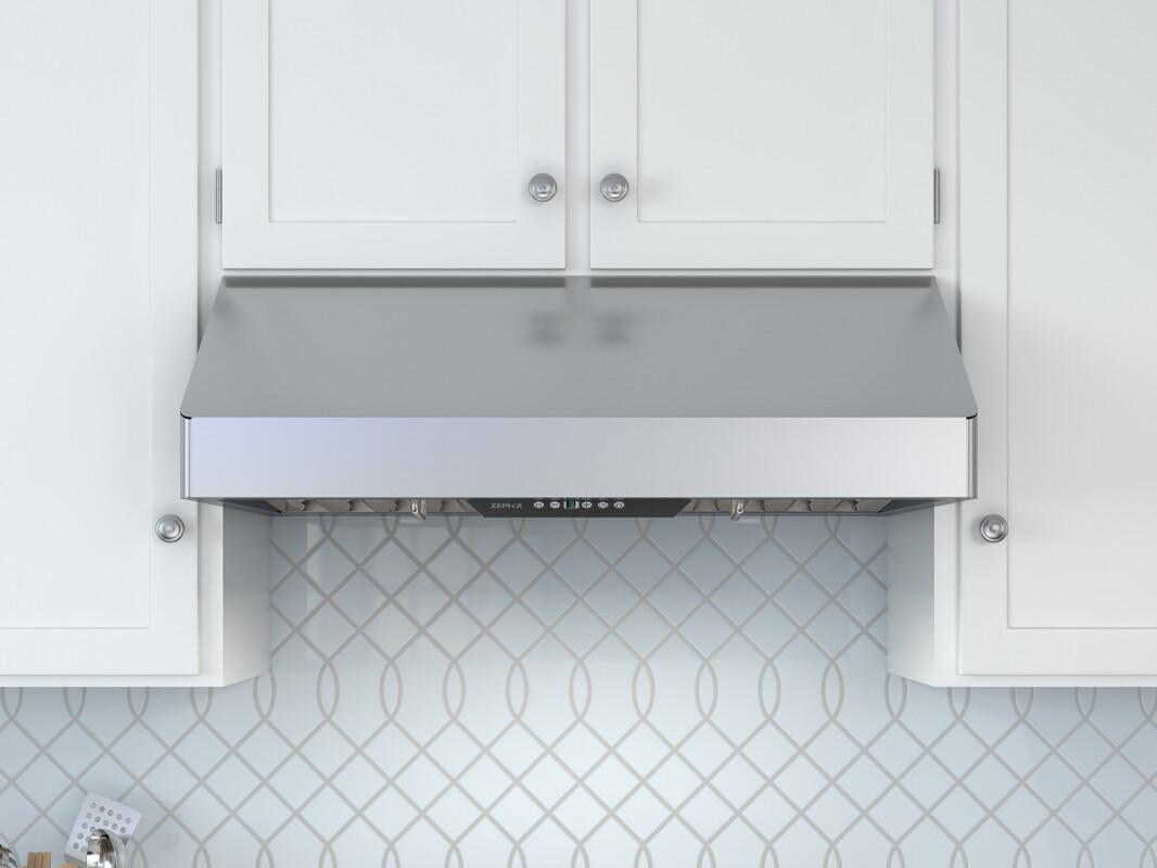 Zephyr AK7036CS  Pro Series 36 Inch Under Cabinet Tempest I Convertible Hood