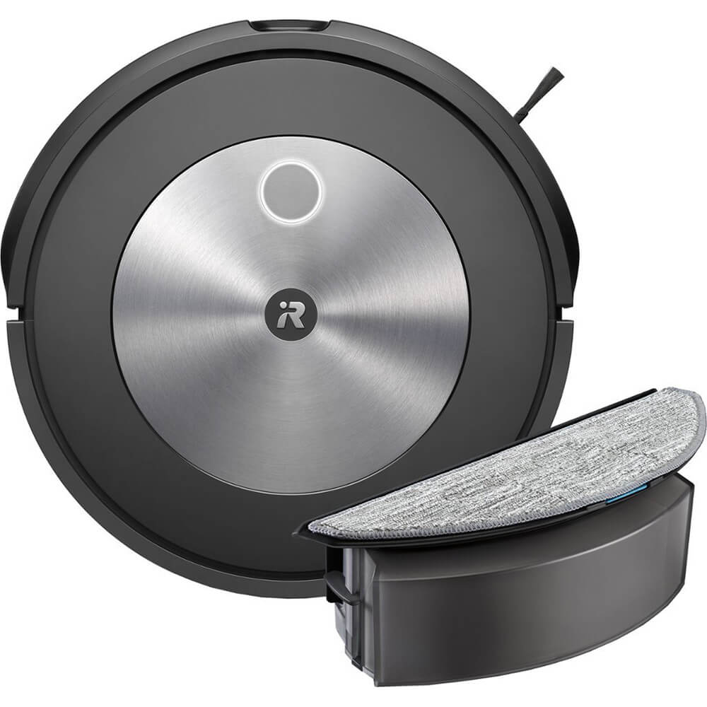 iRobot Roomba j5 Combo Vacuum and Mop Robot Vacuum - Graphite