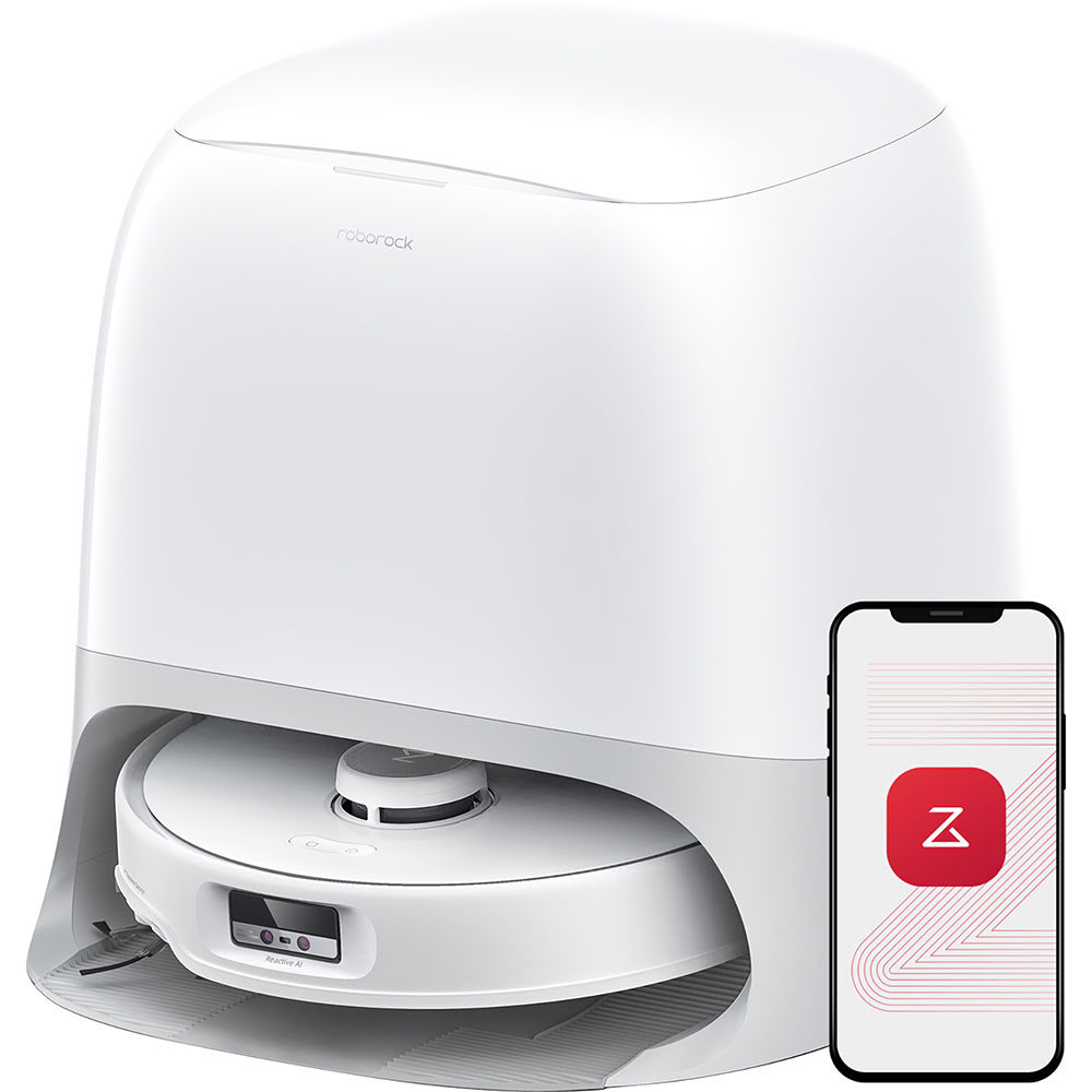 Qrevo Curv Robot Vacuum and Mop Combo, 10,000 Pa Suction, Smart LIDAR Navigation, Self-Empty Dock, App & Voice Control
