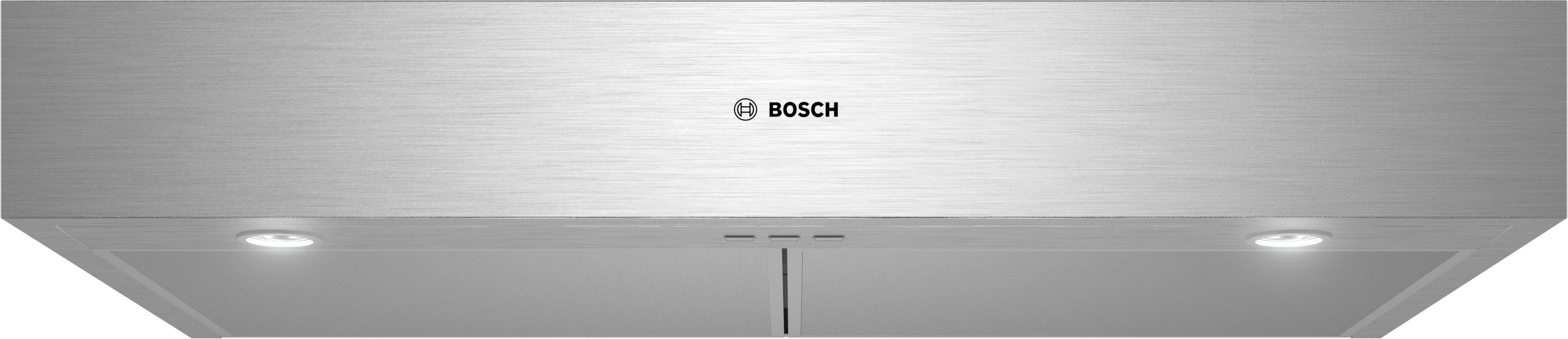 Bosch Under Cabinet Range Hood with 3-Speed/300 CFM Blower, Touch Control, LED Lighting, Dishwasher Safe Mesh Filters and Recirculation Mode: Stainless Steel