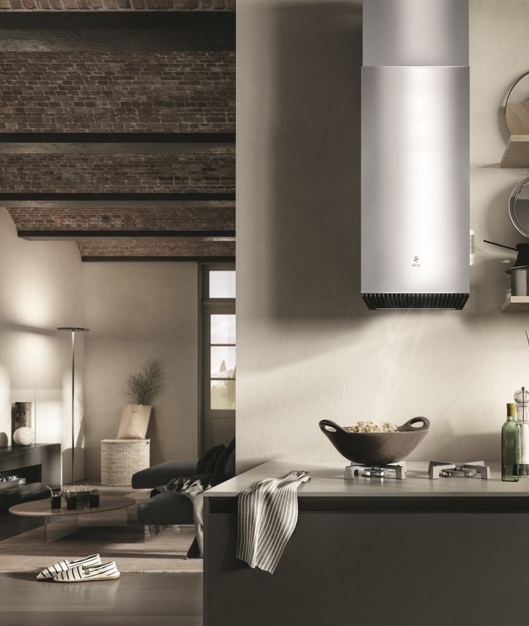 Elica EHK613SS Iconic Series 13 Inch Wall Mount Convertible Hood