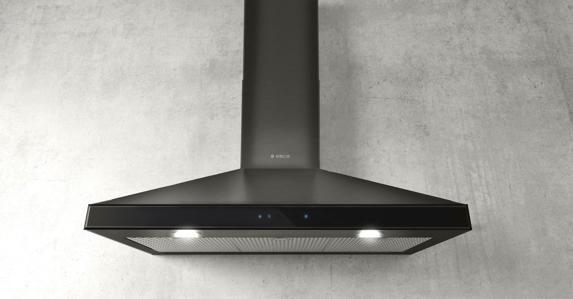 Elica EVR636BL Techne Series 36 Inch Wall Mount Convertible Hood