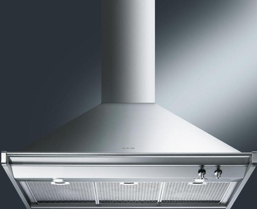 Smeg KD90XU Classic Series 36 Inch Wall Mount Convertible Hood