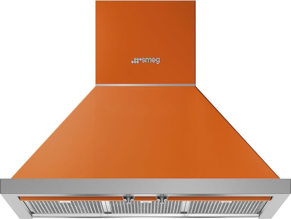 Smeg KPF30UOR Portofino Series 30 Inch Wall Mount Ducted Hood