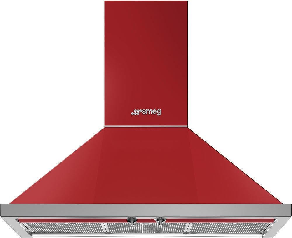 Smeg KPF36URD Portofino Series 36 Inch Wall Mount Ducted Hood