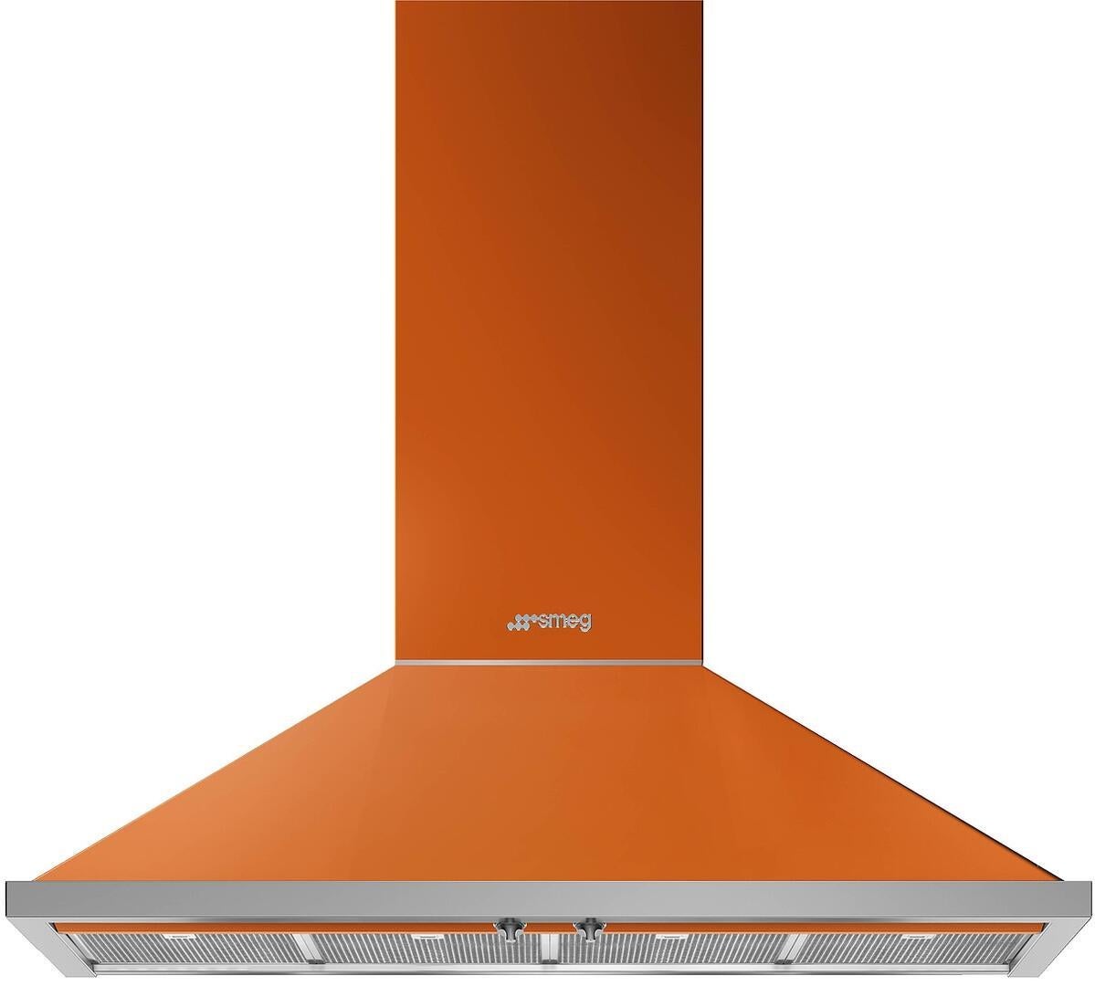 Smeg KPF48UOR Portofino Series 48 Inch Pro Style Wall Mount Ducted Hood