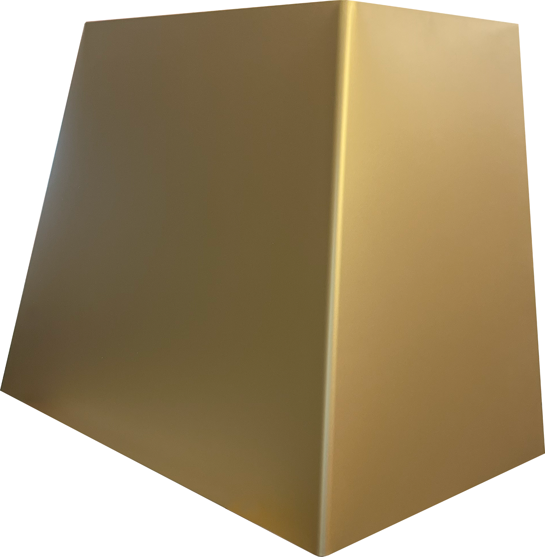 XO Ventilation XOVD136SG 36 Inch Designer Hood Insert Liner: Satin Satin Gold