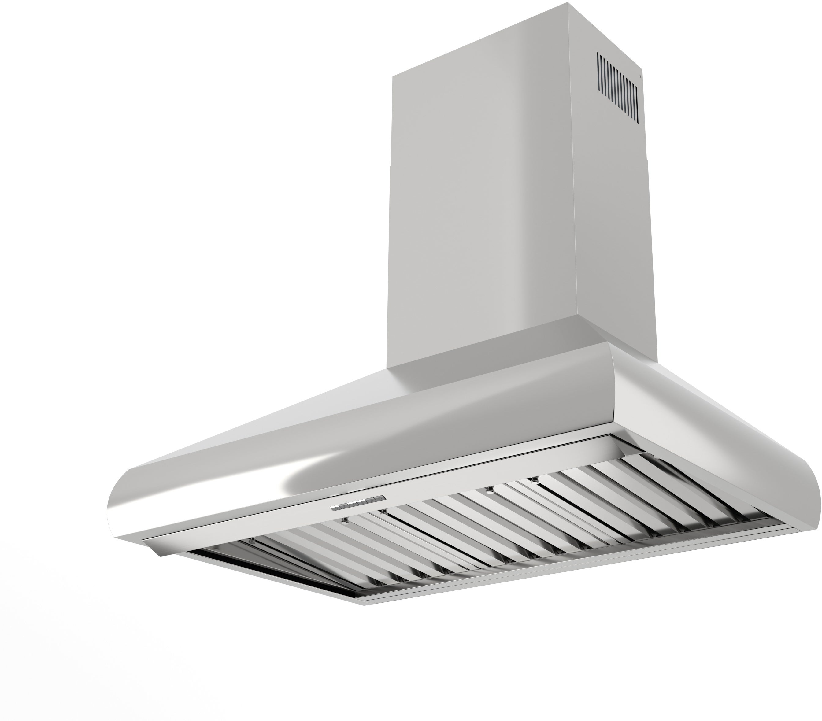 XO Ventilation XOVW48KSE 48 Inch Wall Mount Chimney Hood Stainless Steel