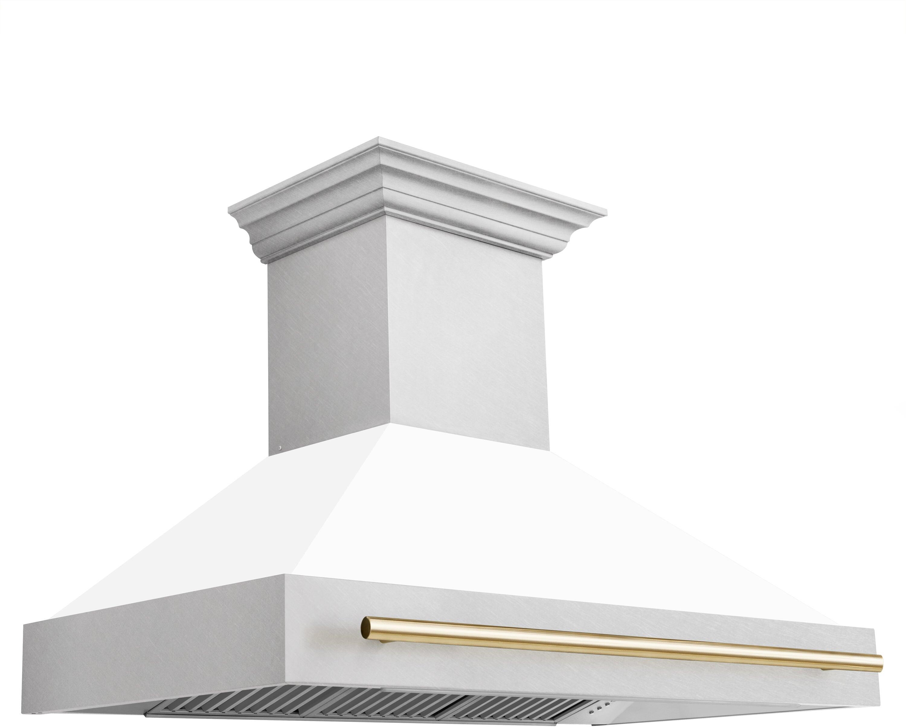 Z Line ZLINE 8654SNZWM48G Autograph Edition Series 48 Inch Wall Mount Ducted Hood
