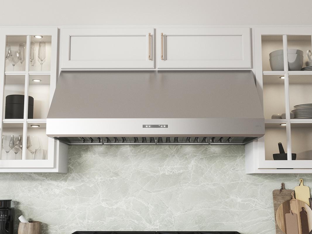 Zephyr AK7448AS Pro Series 48 Inch Wall Mount Tidal II Convertible Hood