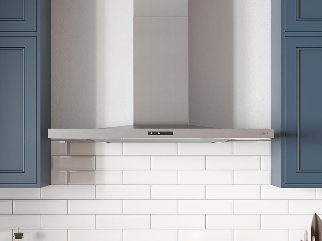 Zephyr DLAE42ASSX Designer Series 42 Inch Wall Mount Convertible Hood