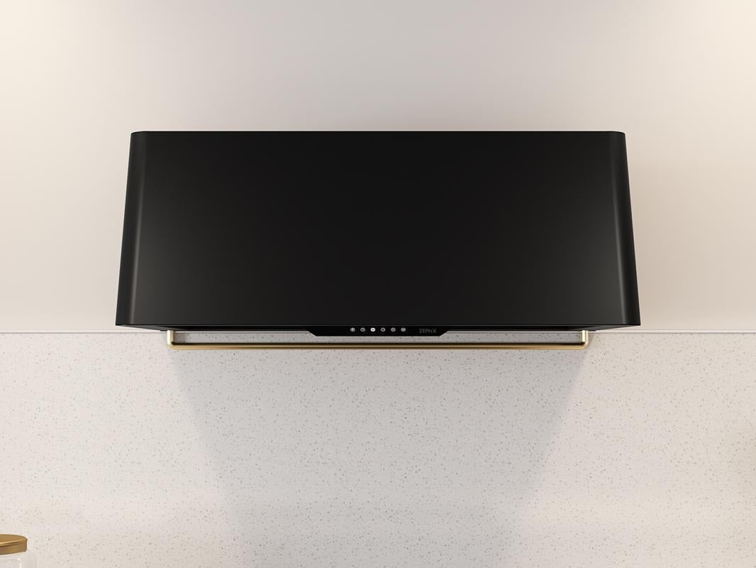 Zephyr DMEM90AMBX Designer Series 36 Inch Wall Mount Convertible Hood