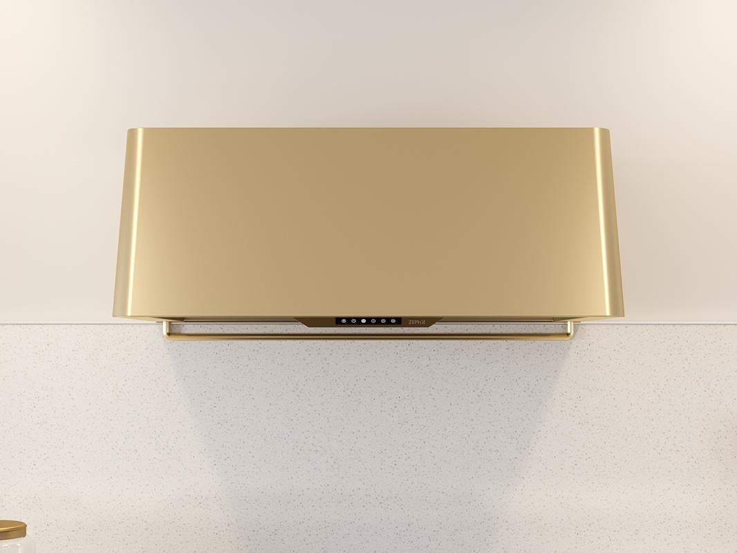 Zephyr DMEM90ASGX Designer Series 36 Inch Wall Mount Convertible Hood