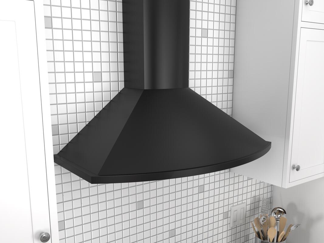 Zephyr ZSAM90FB 36 Inch Wall Mount Convertible Hood