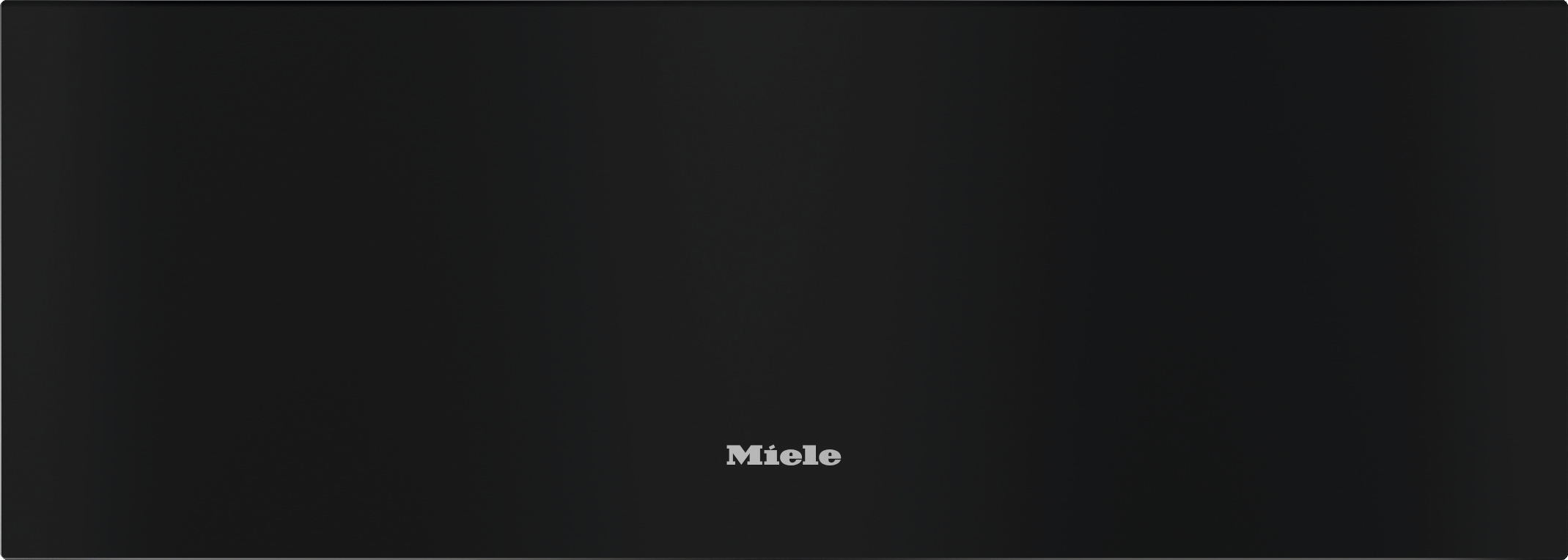 Miele 30 Inch VitroLine Warming Drawer: Obsidian Matte Black