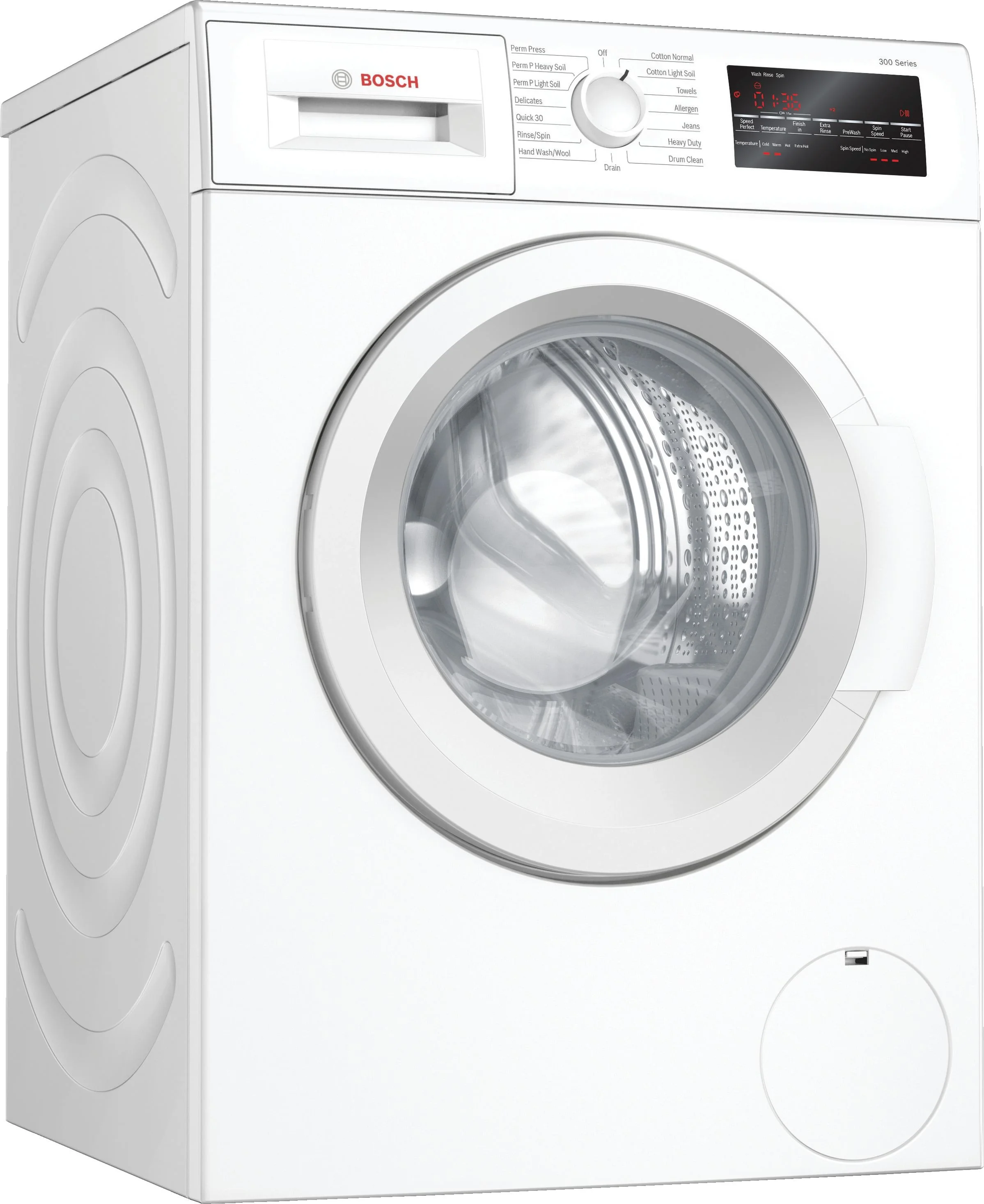 Bosch 300 Series 2.2 cu. ft. 24 Inch Front Load Washer
