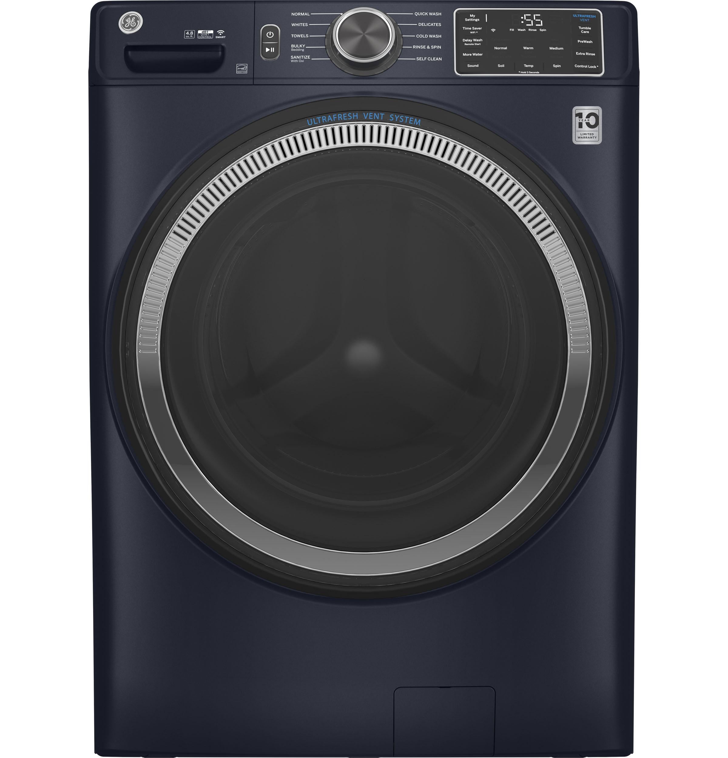 GE GFW550SPRRS 28 Inch Smart Front Load Washer