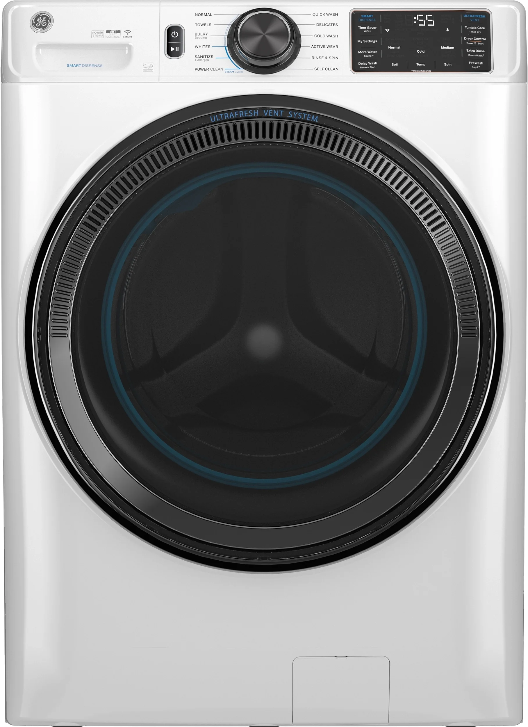 GE GFW655SSVWW 5 cu. ft. 28 Inch Front Load Washer
