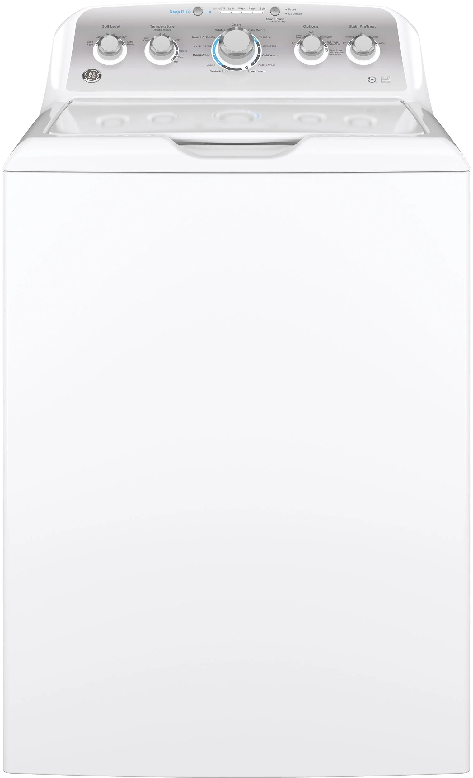 GE 4.5 cu.ft. White Top Load Washer - Energy Star