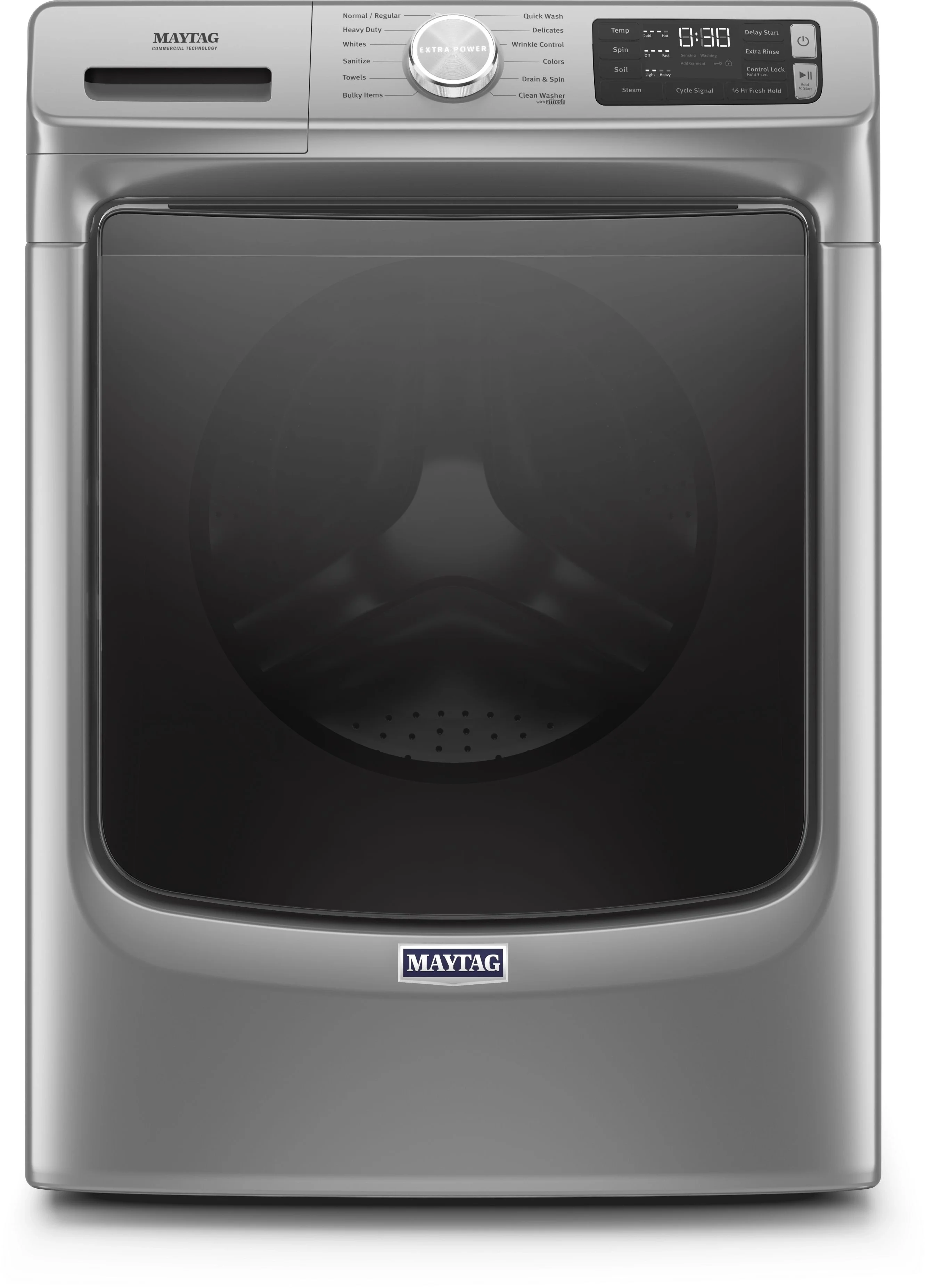 Maytag 4.8 cu.ft. Metallic Slate Front Load Washer with Sanitize - Energy Star
