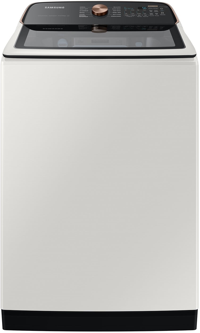 Samsung WA55CG7500AE 5.5 cu. ft. Extra-Large Capacity Smart Top Load Washer Ivory