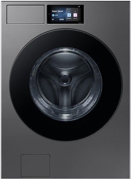 Samsung WF90F53ADS 27 Inch 5.3 Cu. Ft.Ultra Capacity Washer Dark Steel