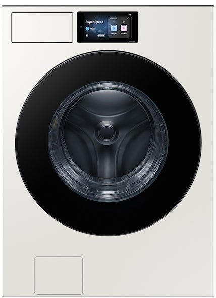 Samsung WF90F53ADY 27 Inch 5.3 Cu. Ft.Ultra Capacity Washer Ivory