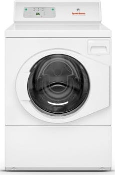 Speed Queen 27 Inch Commercial Front Load Washer with 3.42 Cu. Ft. Capacity, Revolutionary Balancing Technology, Electronic Homestyle Control, Four-Compartment Soap Dispenser, 6 Wash Cycles, cULus Listed, and Energy Star Certified (This model is for Commercial Use Only. It is NOT to be installed in a Residential Setting): White
