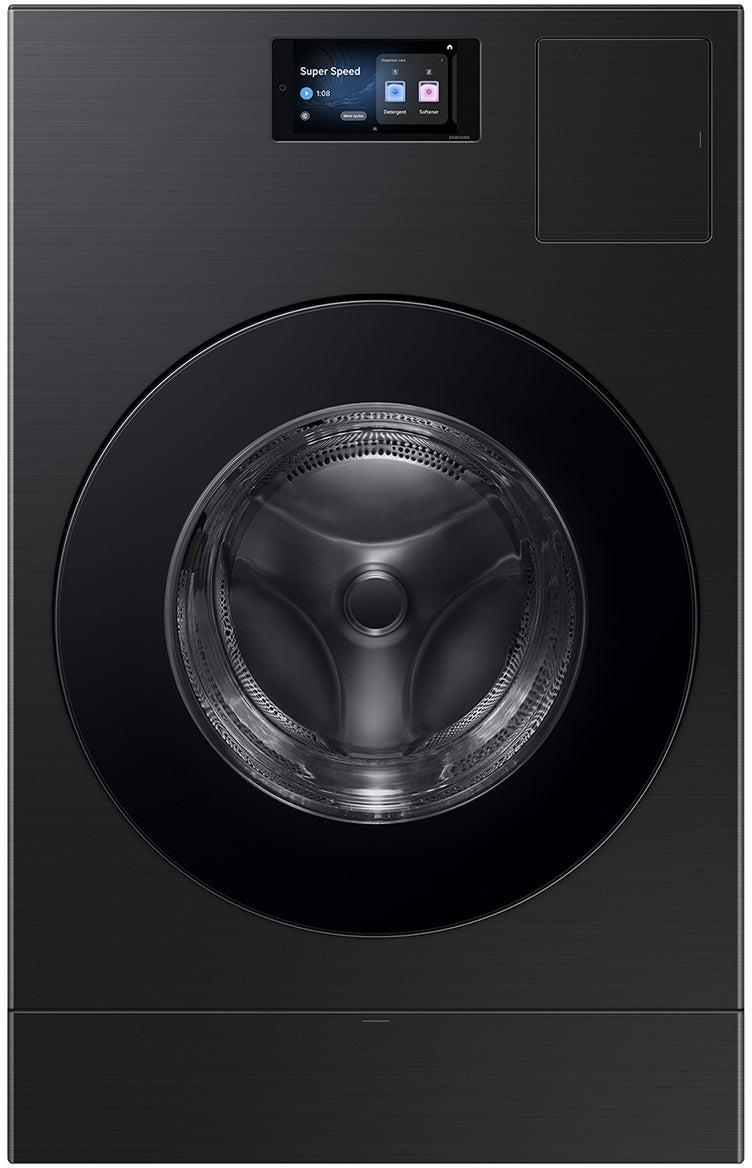 Samsung 27 Inch All-In-One Washer/Dryer: Brushed Black
