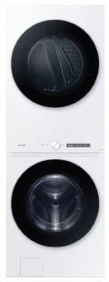Samsung WH46DBH100EW Bespoke AI Laundry Hub™ 4.6 cu. ft. Large Capacity Single Unit Washer White