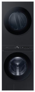 Samsung Bespoke AI Laundry Hub™ 4.6 cu. ft. Large Capacity Single Unit Washer with Flex Auto Dispense System and 7.6 cu. ft. Dryer : Brushed Black, Electric