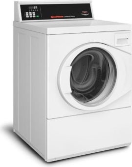 Speed Queen 27 Inch Commercial Front Load Washer with 3.42 Cu. Ft. Capacity, Revolutionary Balancing Technology, Quantum Gold Pro Control, 1200 RPM Spin Speed, Integrated Meter Case, and Energy Star Certified: Card Ready (Commercial Use Only. Product Cannot Be Installed In A Residential Setting): White