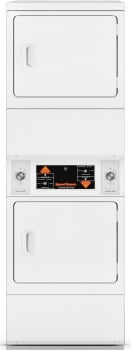 Speed Queen SSGMNAGS113TW01 27 Inch Commercial Gas Stack Dryer White