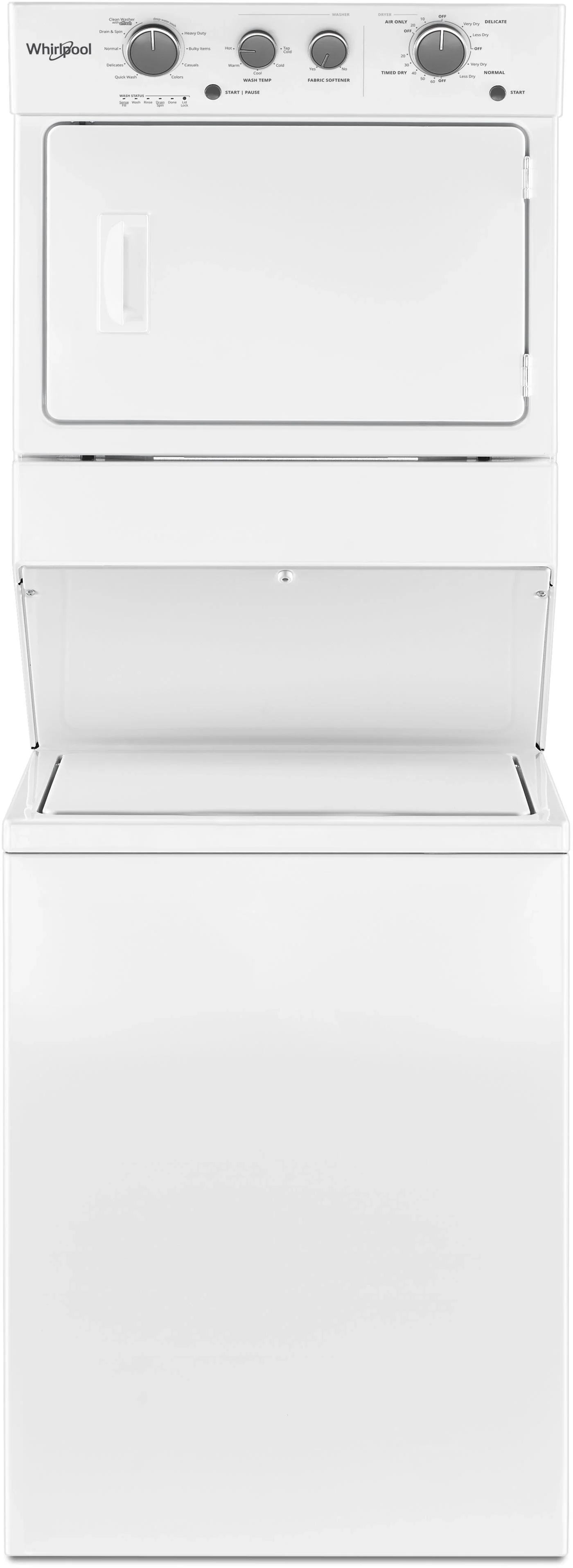 Whirlpool 27 Inch Electric Laundry Center with 3.5 cu. ft. Washer Capacity