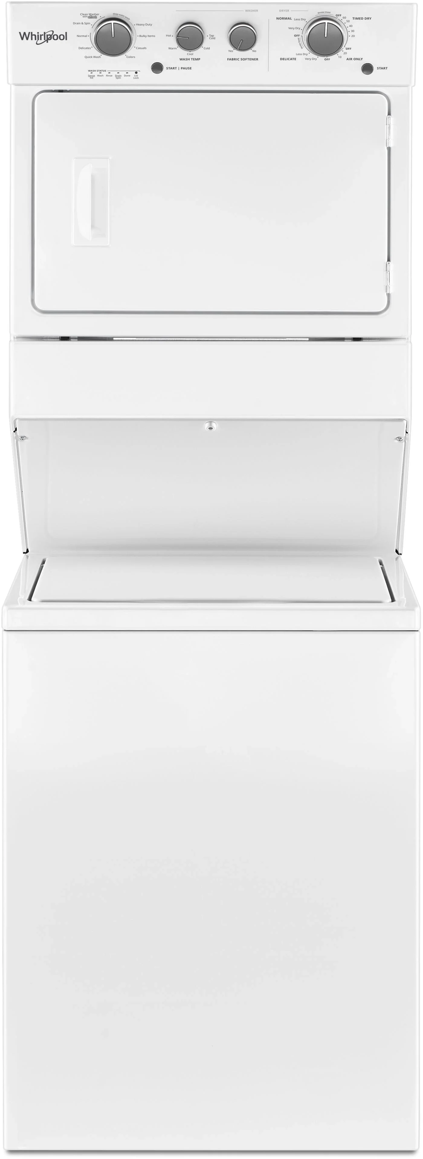 Whirlpool 27 Inch Electric Laundry Center with 3.5 cu. ft. Washer Capacity
