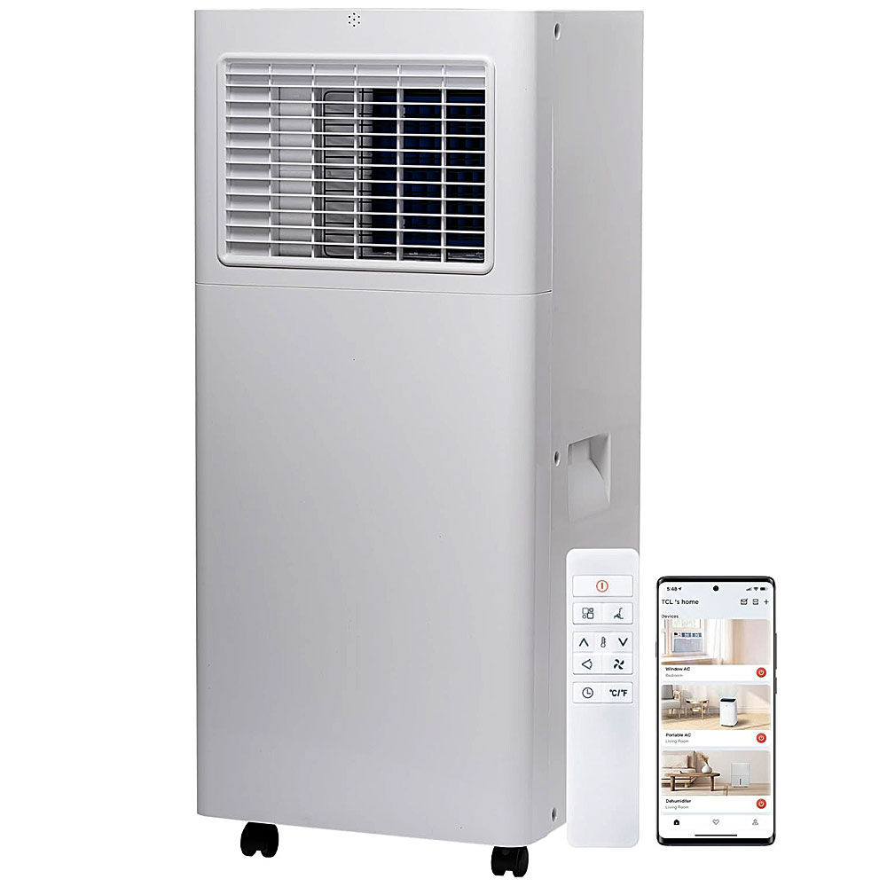 5000BTU SACC (8100BTU ASHRAE) Smart Portable Air Conditioner - White