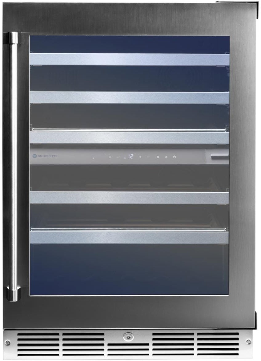 Danby SPRWC052D3SS Silhouette Pro 24 Inch Under Counter Wine Cellar: Stainless Stainless Steel