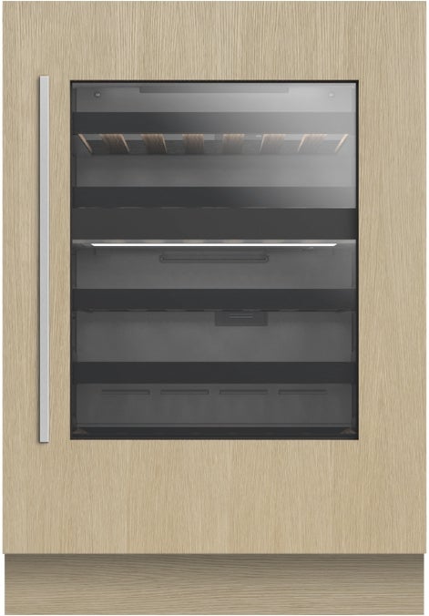 Fisher Paykel RS2435V2RT1 Integrated Series 24 Inch Built-In Dual Zone Wine Cooler Panel Ready