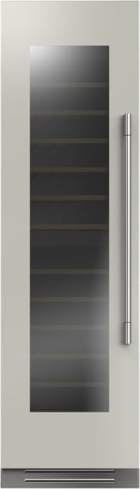 Fulgor Milano F7IWC24O1L 24 Inch Dual Zone Wine Cooler Column Panel Ready