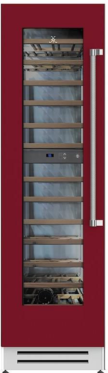 Hestan KWCL24BG 24 Inch Tin Roof Red Built-In Wine Cooler