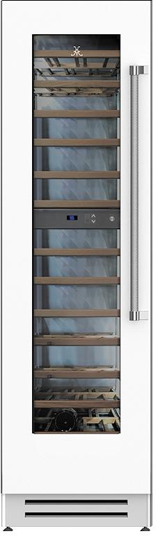 Hestan KWCL24WH 24 Inch Froth White Built-In Wine Cooler